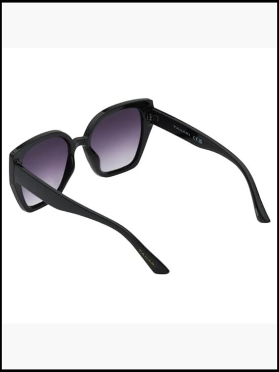 UV Protective Cat Eye Sunglasses with Microfiber Pouch main image 5